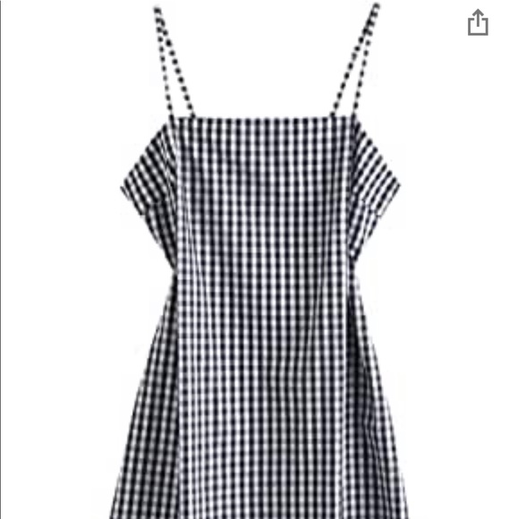 HOST PICK! NWT Zaful Gingham Mini Dress - Picture 1 of 6
